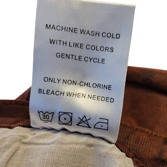 MACHINE | Youth Dark Red and Black Skinny Jeans - Picture 10 of 10